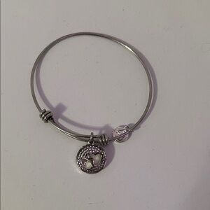 Silver Heart Charm Bracelet